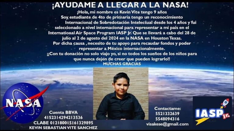 Cuna Un Ni O Mexicano Necesita Tu Ayuda Para Llegar A La Nasa