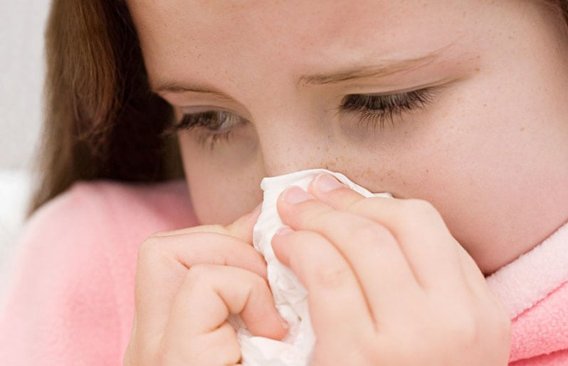 6 medidas para tratar la gripe en niños