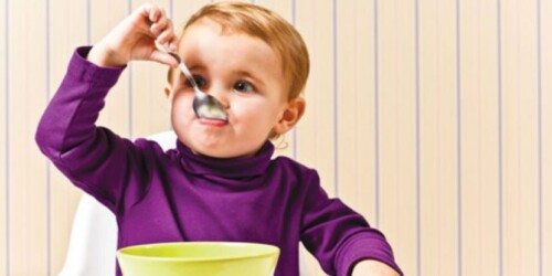 La alimentación en niños de 1 a 3 años