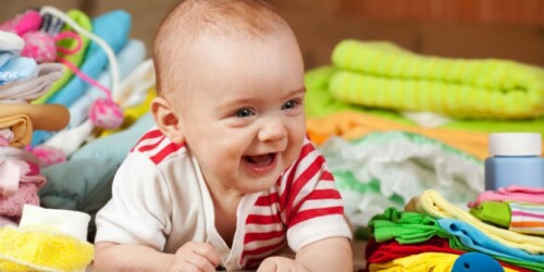 Cómo lavar la ropa del bebé