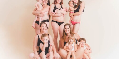 La belleza de 10 mujeres en el posparto