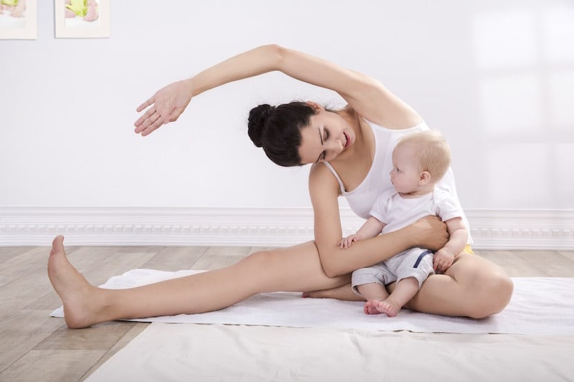 6 formas de hacer ejercicio con tu bebé