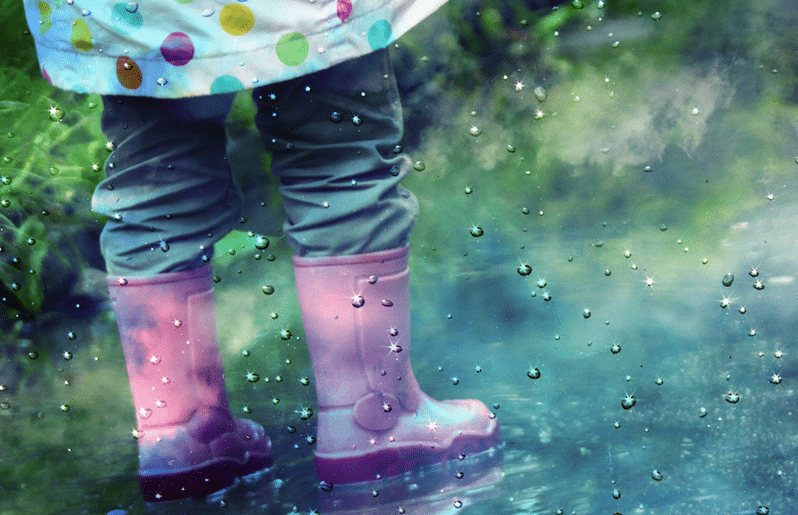 Tips para cuidar a los niños en temporada de lluvias