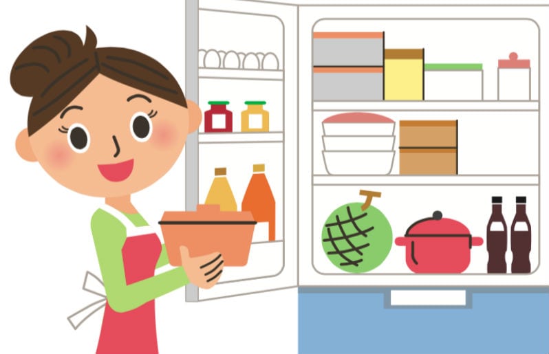 guardar alimentos en el refrigerador