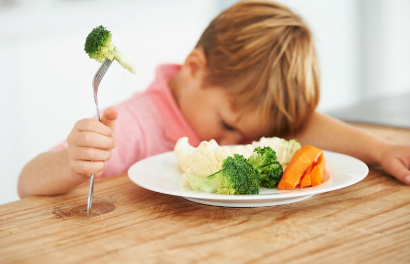 5 verduras más odiadas por los niños
