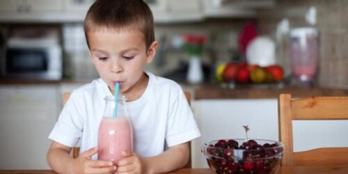 Smoothie para niños a los que no les gusta desayunar