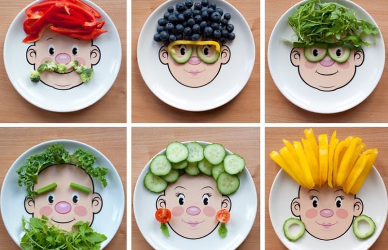 Cómo se forma el gusto alimentario de un niño