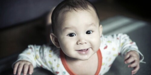 Higiene bucal de bebés sin dientes