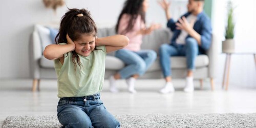 El efecto de los gritos en los hijos
