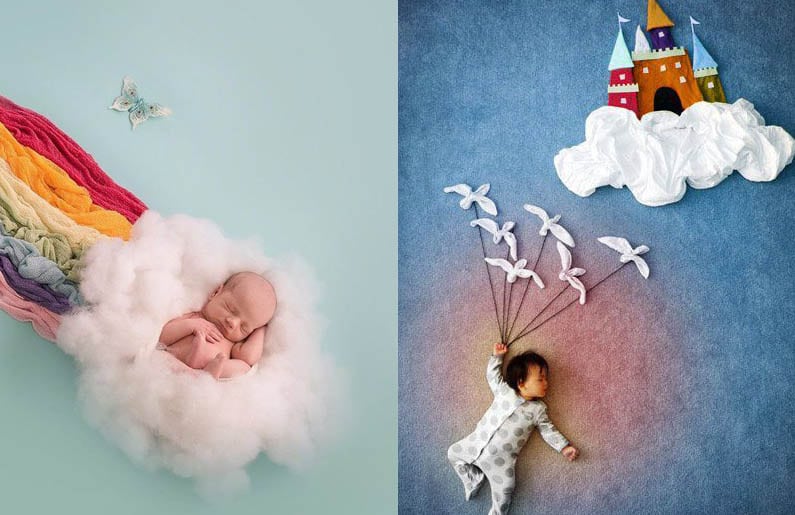 Galería: Ideas originales y divertidas para fotografiar a tu bebé