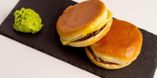 Receta: Hamburguesa de champiñones y queso