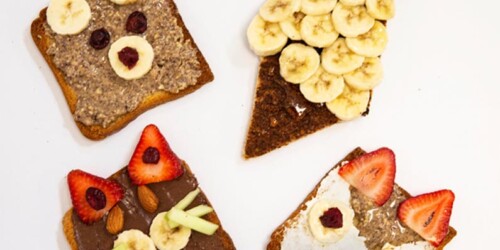 Receta desayunos divertidos: Animales