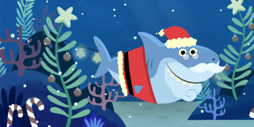 ¡Ya llegó la versión navideña de Baby Shark!