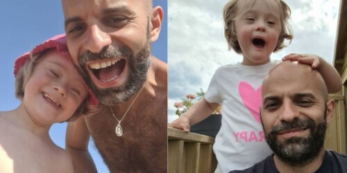 Hombre adopta a niña con Síndrome de Down que fue rechazada 20 veces