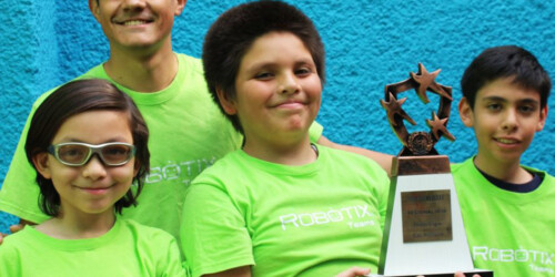 Tres niños representarán a México en la World Robot Adolescent Contest en China