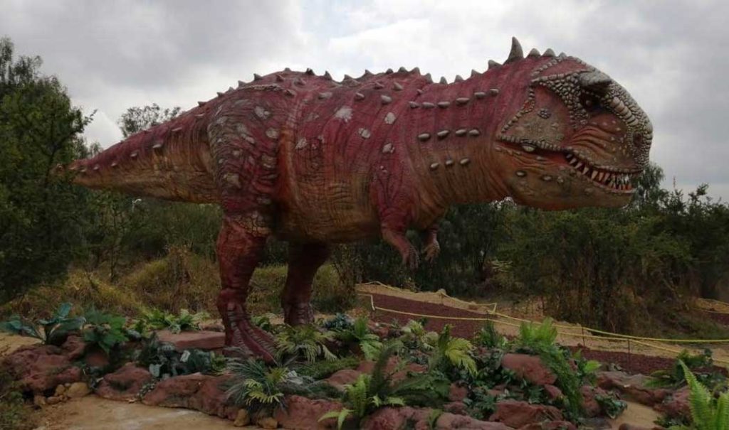 Exposición de Dinosaurios en el Parque Bicentenario en CDMX