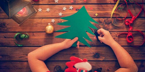 Manualidades navideñas fáciles para niños