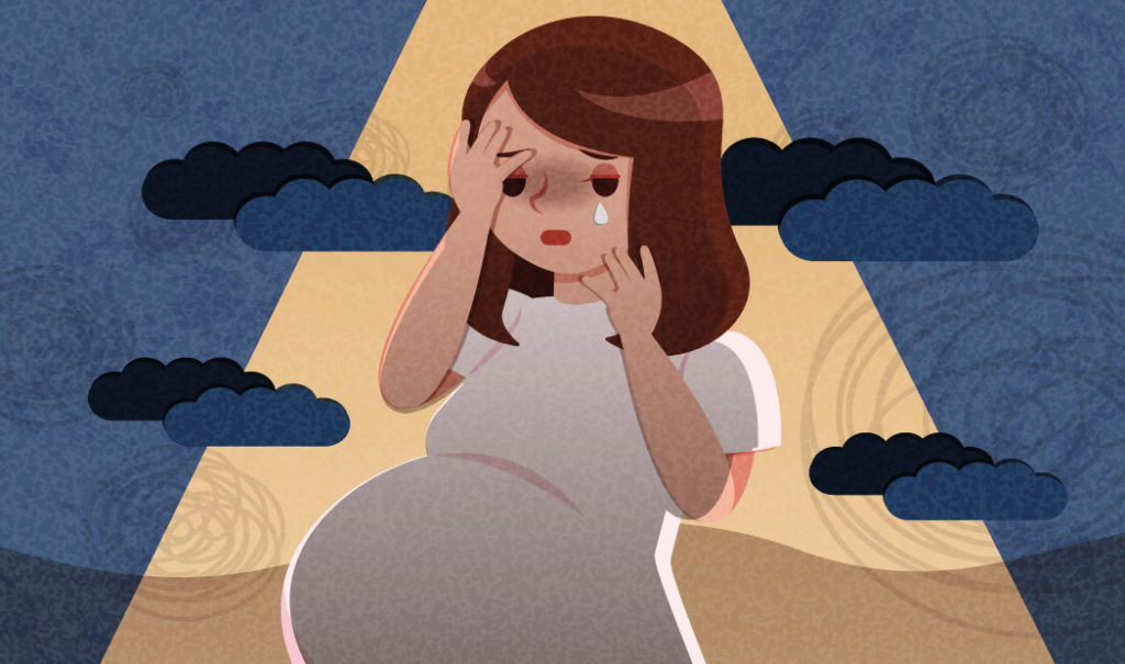 ¿Cómo afecta la depresión de la embarazada al feto?