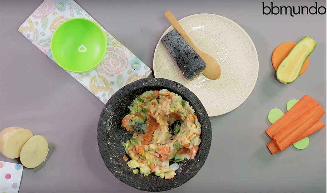 Recetas de papillas en molcajete