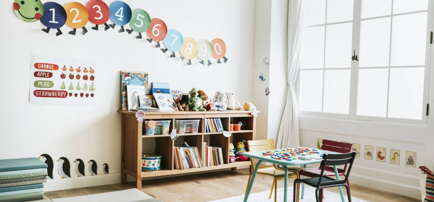 ambiente minimalista para ninos