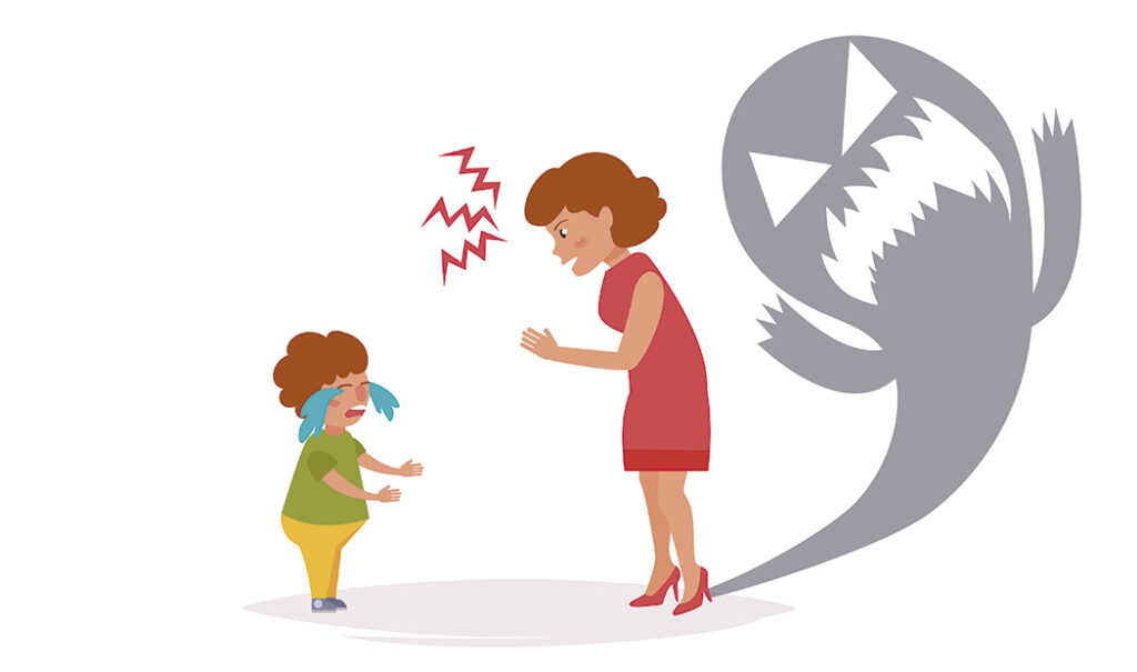 El peligro de criar a tu hijo con amenazas