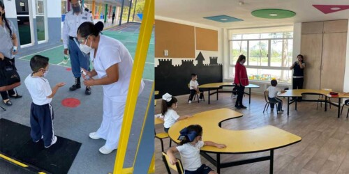 Así fue el regreso a clases presencial en Campeche