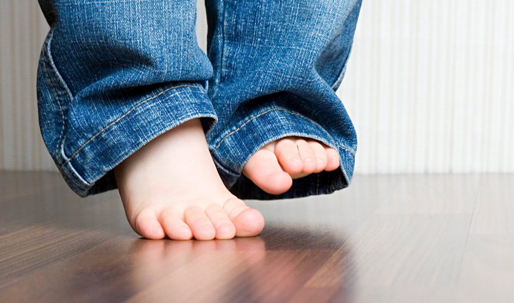 Los 5 problemas más comunes de los pies de los niños