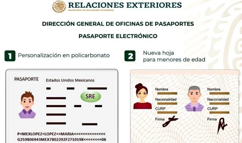 El nuevo pasaporte para niños que emitirá la SRE para evitar secuestros