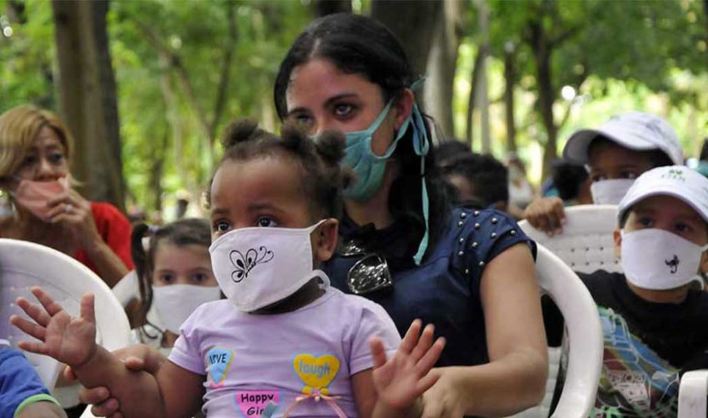 En Cuba vacunarán a los niños desde 2 años de edad