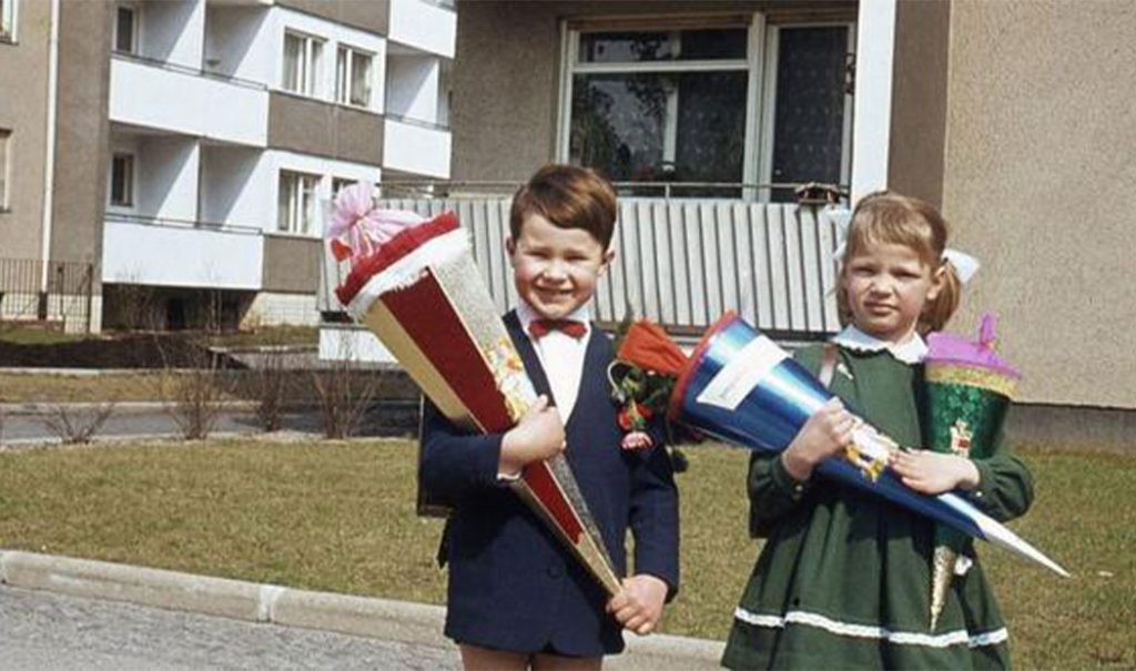 Por esto los niños alemanes reciben un cono de cartón en su primer día de escuela