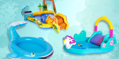 10 albercas inflables perfectas para entretener a tus hijos por horas