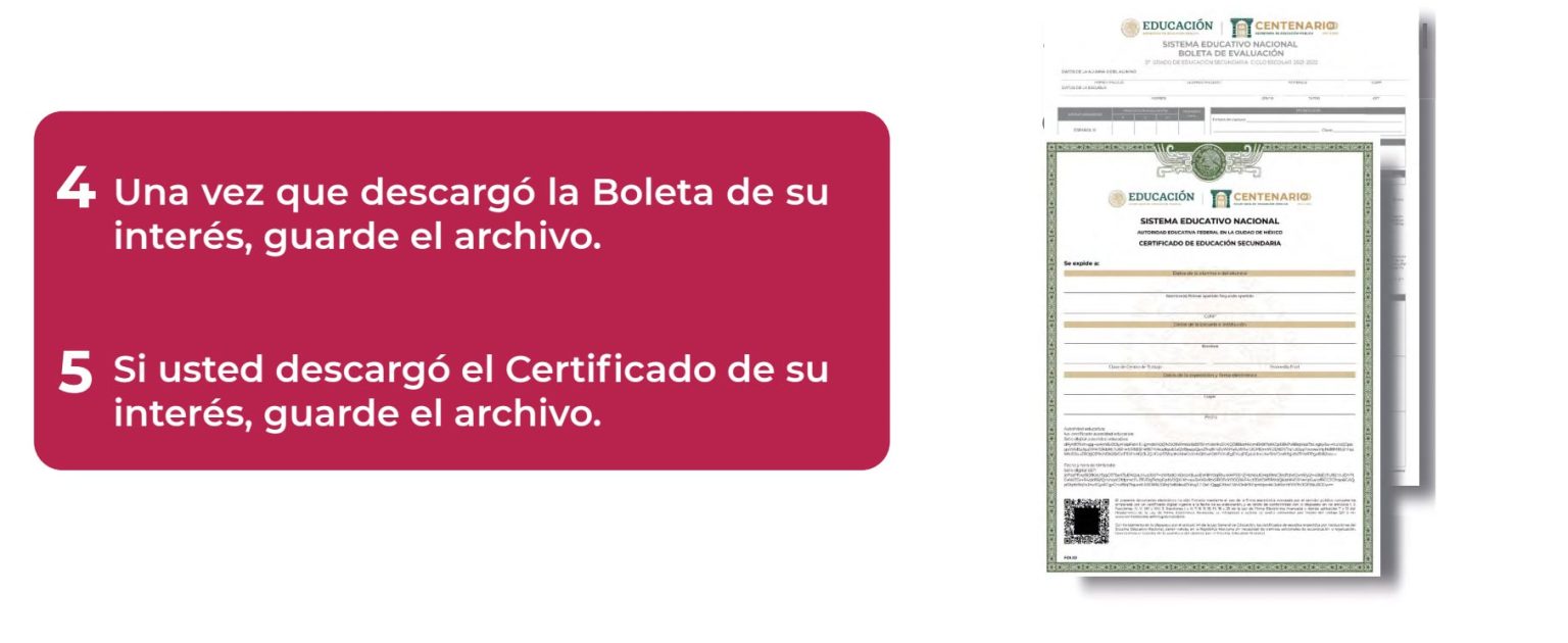 SEP: ¿Cómo Descargar La Boleta De Calificaciones A Tu Celular O ...
