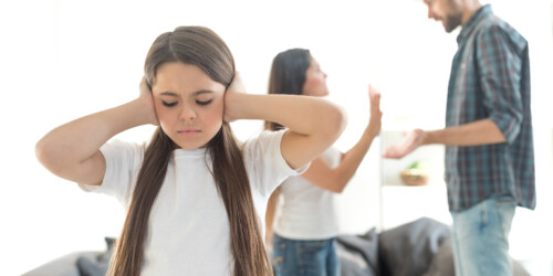 Las consecuencias de pelear frente a nuestros hijos