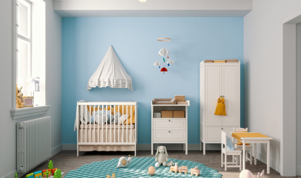 Tips de seguridad que debe tener el cuarto de tu primer bebé