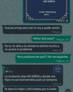 que es lo de no niños