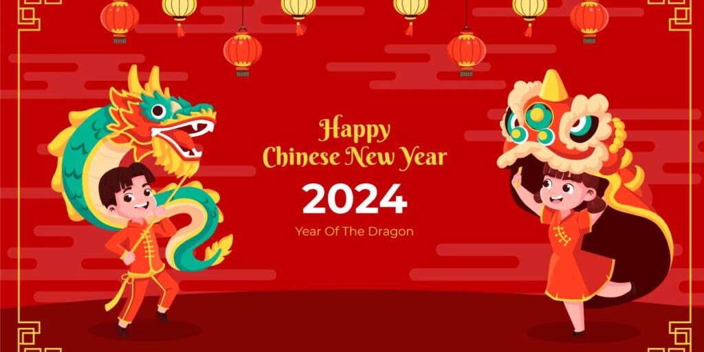 año nuevo chino dragon