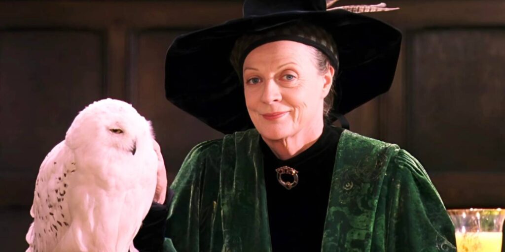 Maggie Smith o Profesora McGonagall