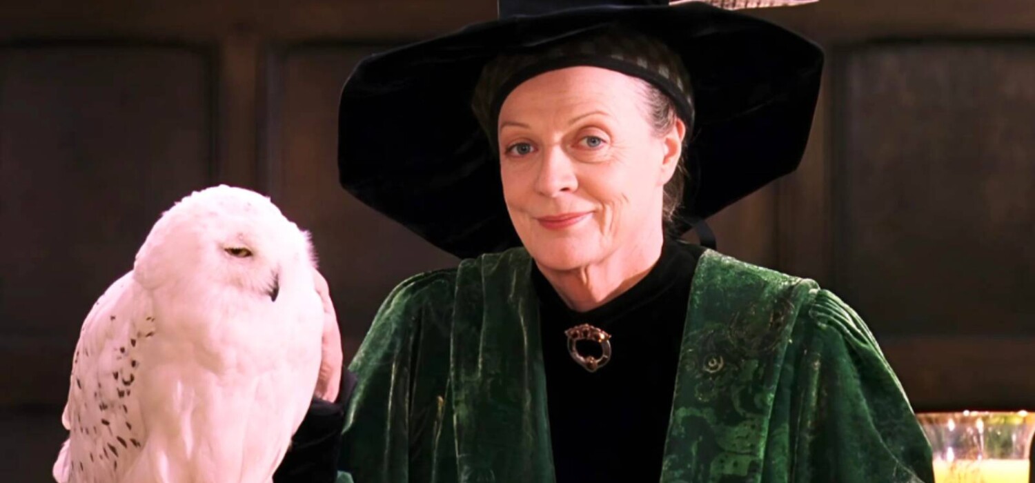 Maggie Smith o Profesora McGonagall