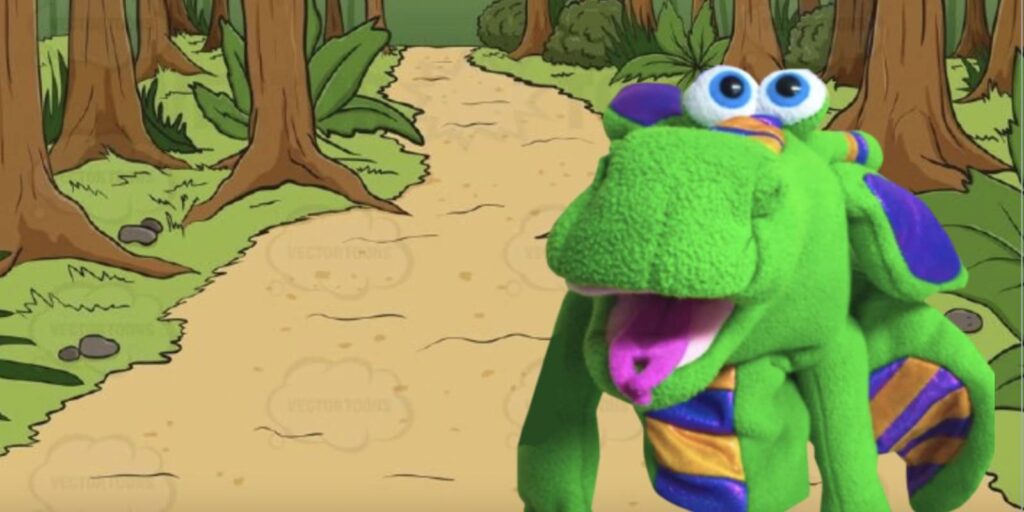 Doofy the dragon en YouTube Kids