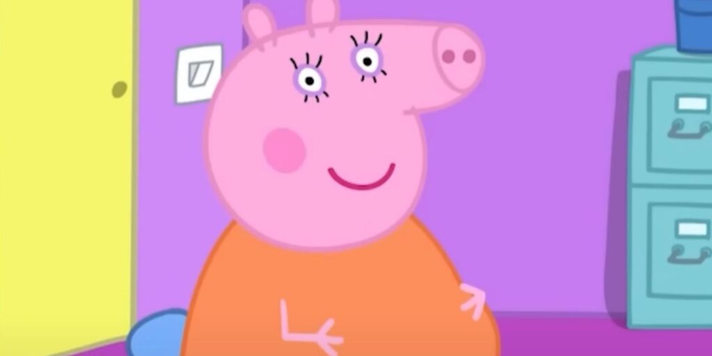 mama peppa pig embarazada