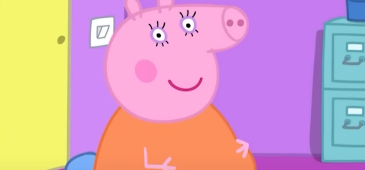 mama peppa pig embarazada