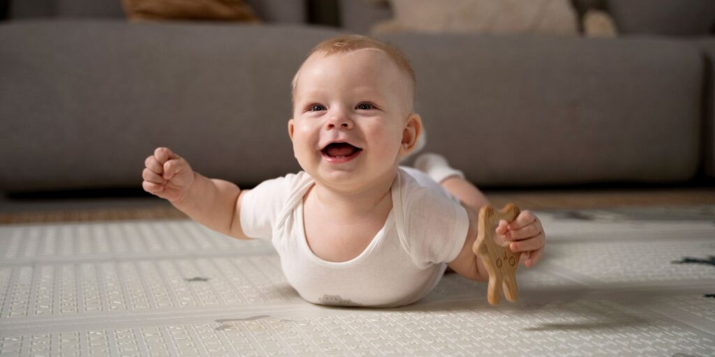 tummy time en bebés