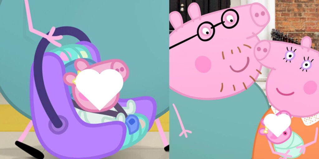 peppa pig big sister