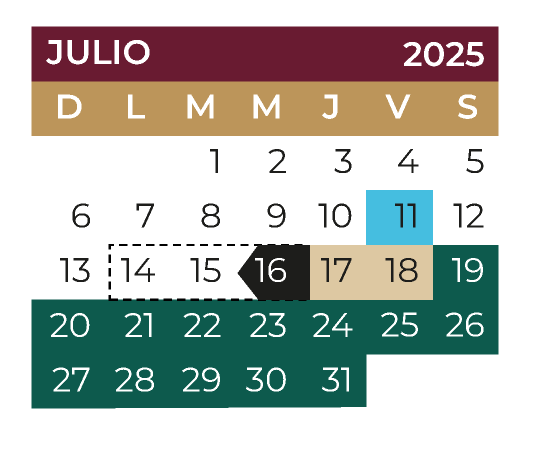 vacaciones verano 2025