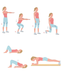 Rutinas de ejercicio para mamás