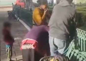 Mujer indígena tiene a su bebé en un parque: el hospital no la atendió