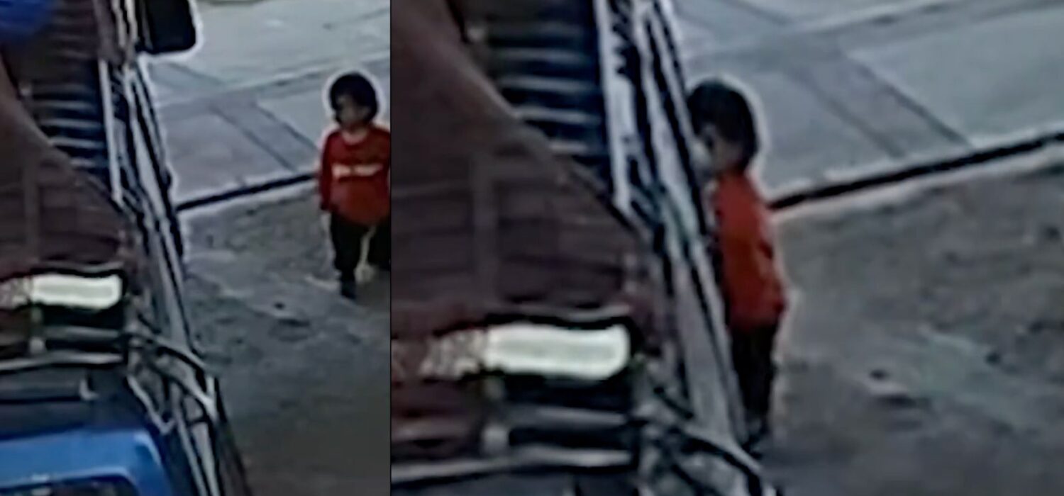 atropellan a niño de dos años