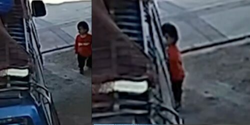 Niño de dos años muere al ser atropellado por una combi