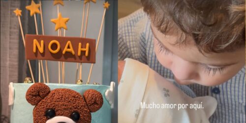 ¡Bienvenido Noah! Yuridia tuvo a su tercer bebé