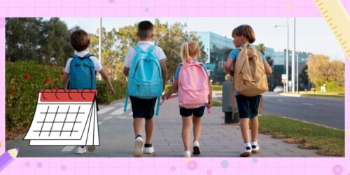 ¡185 días de clase! Este es el calendario escolar 2025-2026